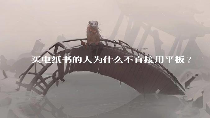 买电纸书的人为什么不直接用平板?